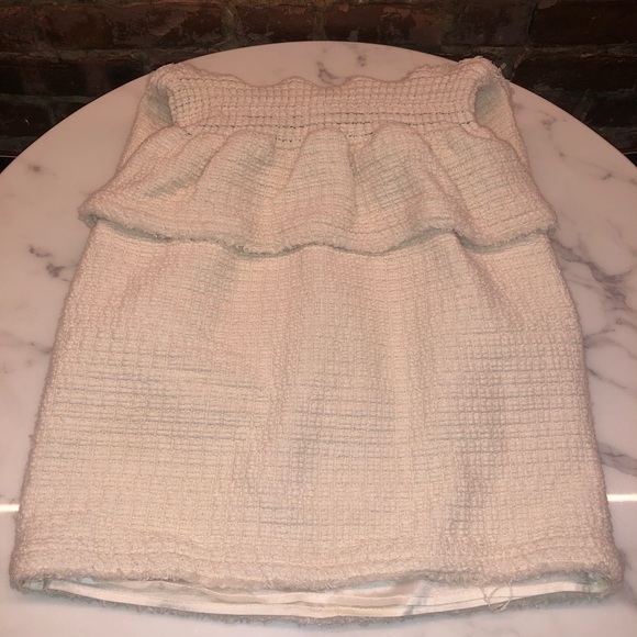 Maje Rosay Ecru Tweed Dress Size 1 | Excellent Condition - Picture 5 of 7